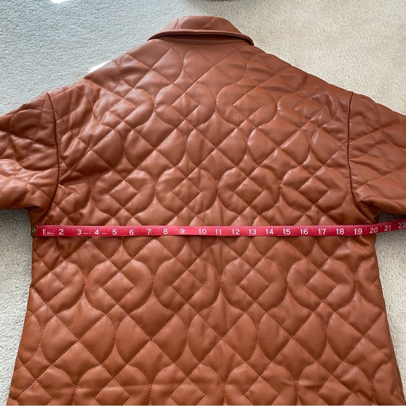 HOUSE OF SUNNY MIDCENTURY QUILTED SHIRT JACKET - Picture 11 of 14